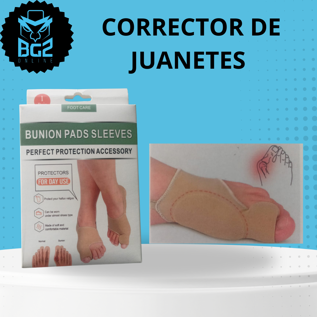 CORRECTOR DE JUANETES